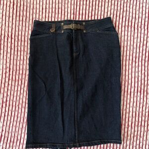 Ralph Lauren Dark Blue Pencil Skirt